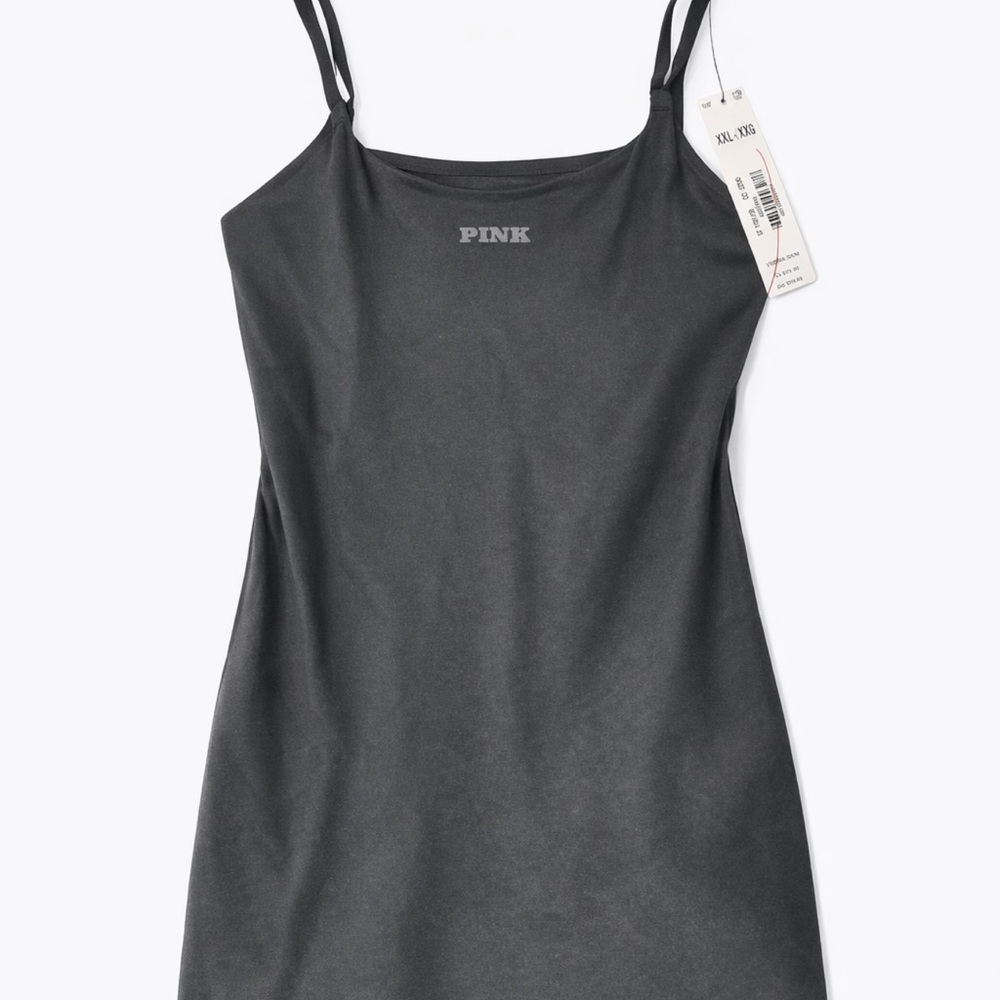 PINK Victoria’s Secret Black Slip Dress – Size XXL – NWT